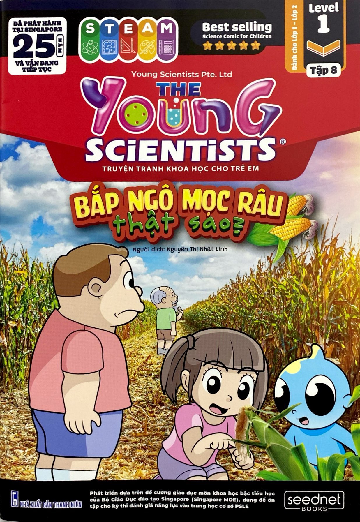 Bo
The Young Scientist - Truyen Tranh Khoa Hoc Cho Tre Em - Level 1 - Tap 8 - Bap Ngo Moc Rau That Sao? - Ảnh 2