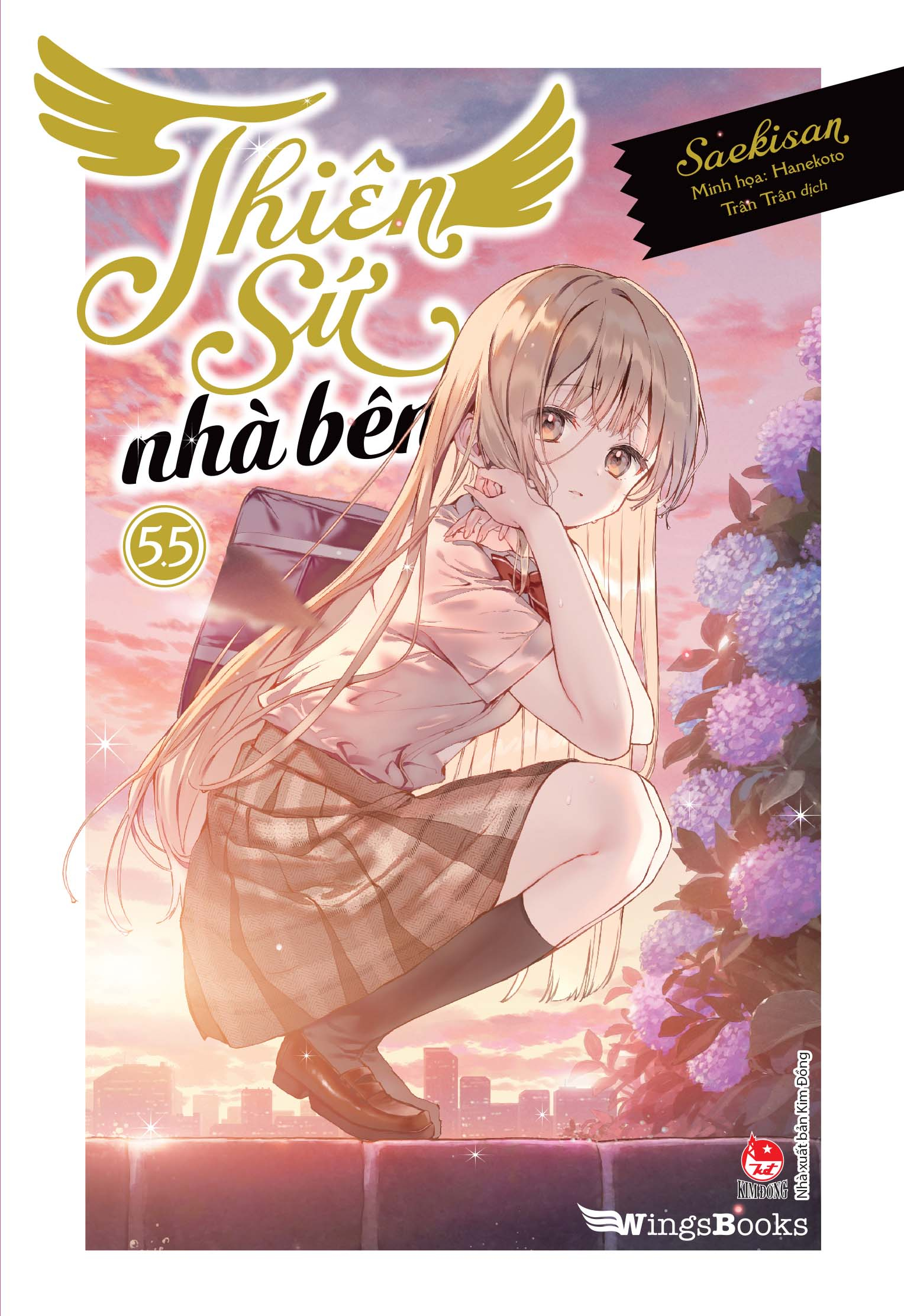 bộ thiên sứ nhà bên - tập 5.5 - tặng kèm bookmark - Ảnh 3