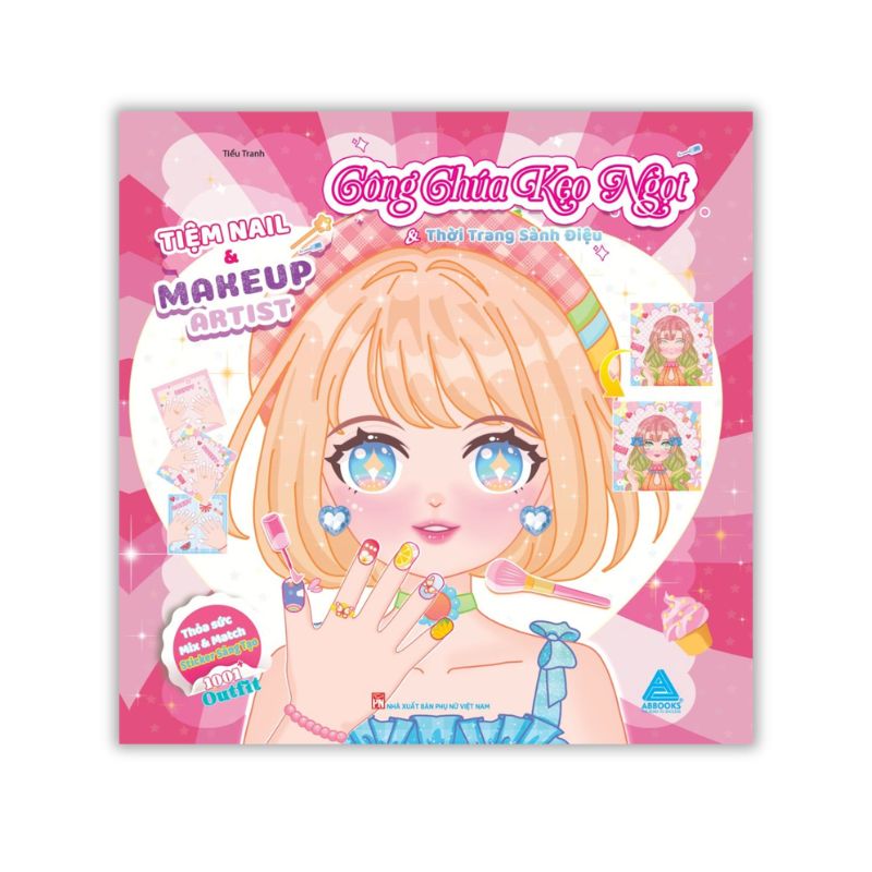 Bộ Tiệm Nail Và Makeup Artist - Công Chúa Kẹo Ngọt Và Thời Trang Sành Điệu - Ảnh 2