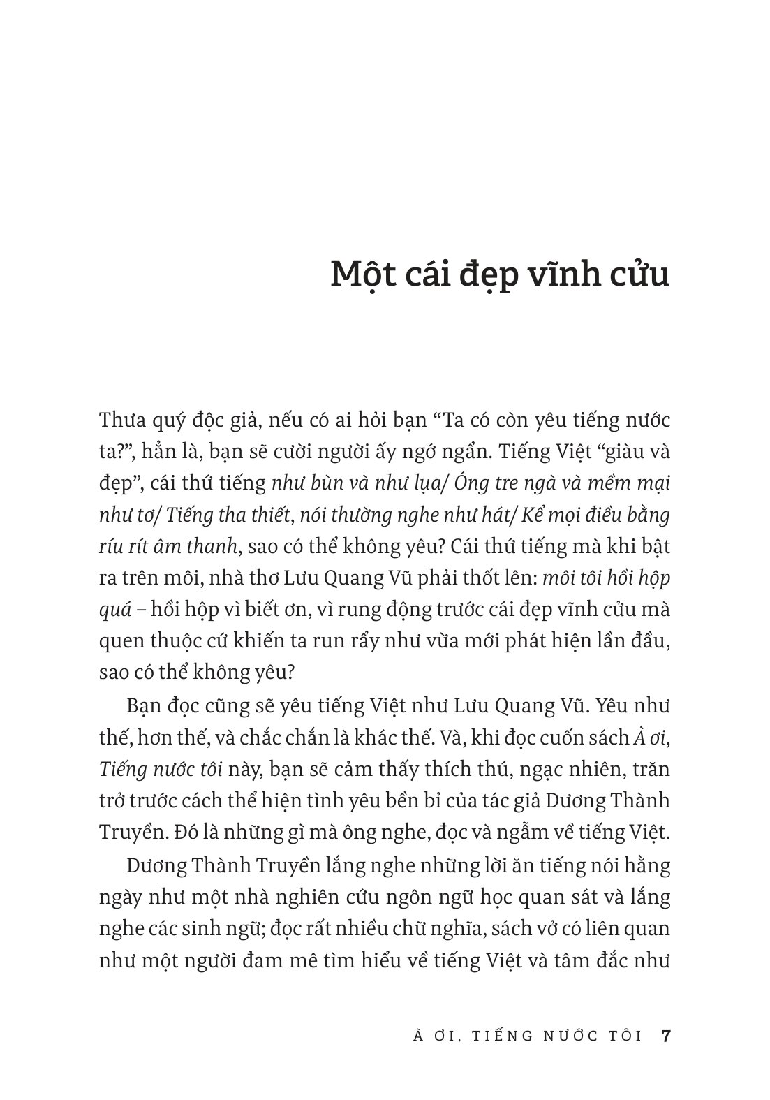 Bộ Tiếng Việt Giàu Đẹp - À Ơi, Tiếng Nước Tôi - Ảnh 5
