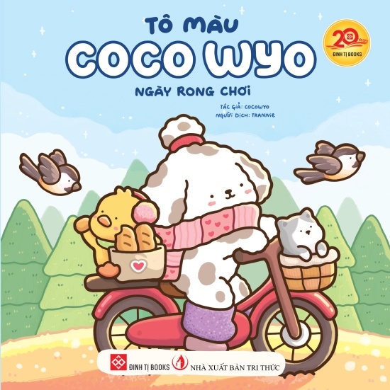 Bộ Tô Màu Coco Wyo - Ngày Rong Chơi - Ảnh 2