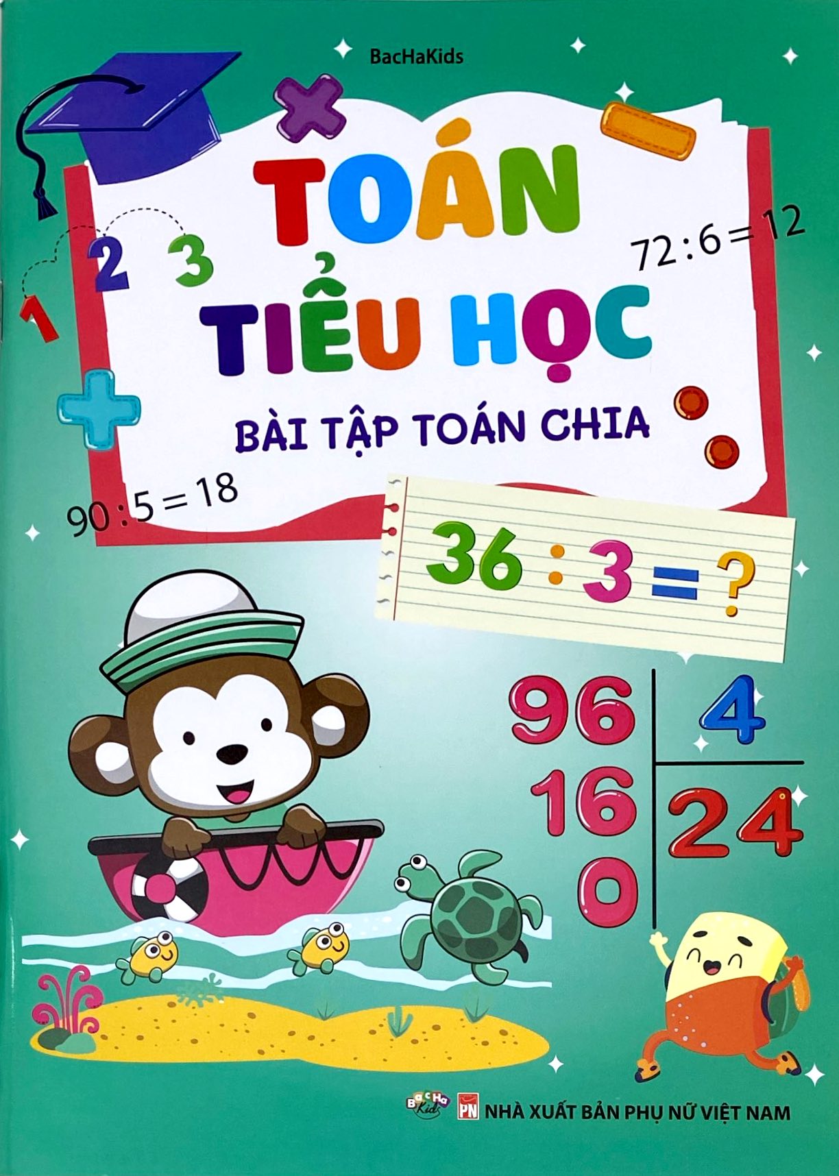 Bộ Toán Tiểu Học - Bài Tập Toán Chia - Ảnh 2