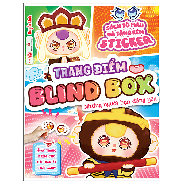 Bộ Trang Điểm Blind Box - Những Người Bạn Đáng Yêu