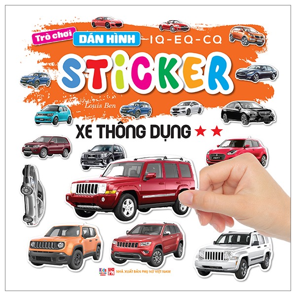 Bộ Trò Chơi Dán Hình IQ-EQ-CQ - Sticker - Xe Thông Dụng - Tập 2 - Ảnh 13