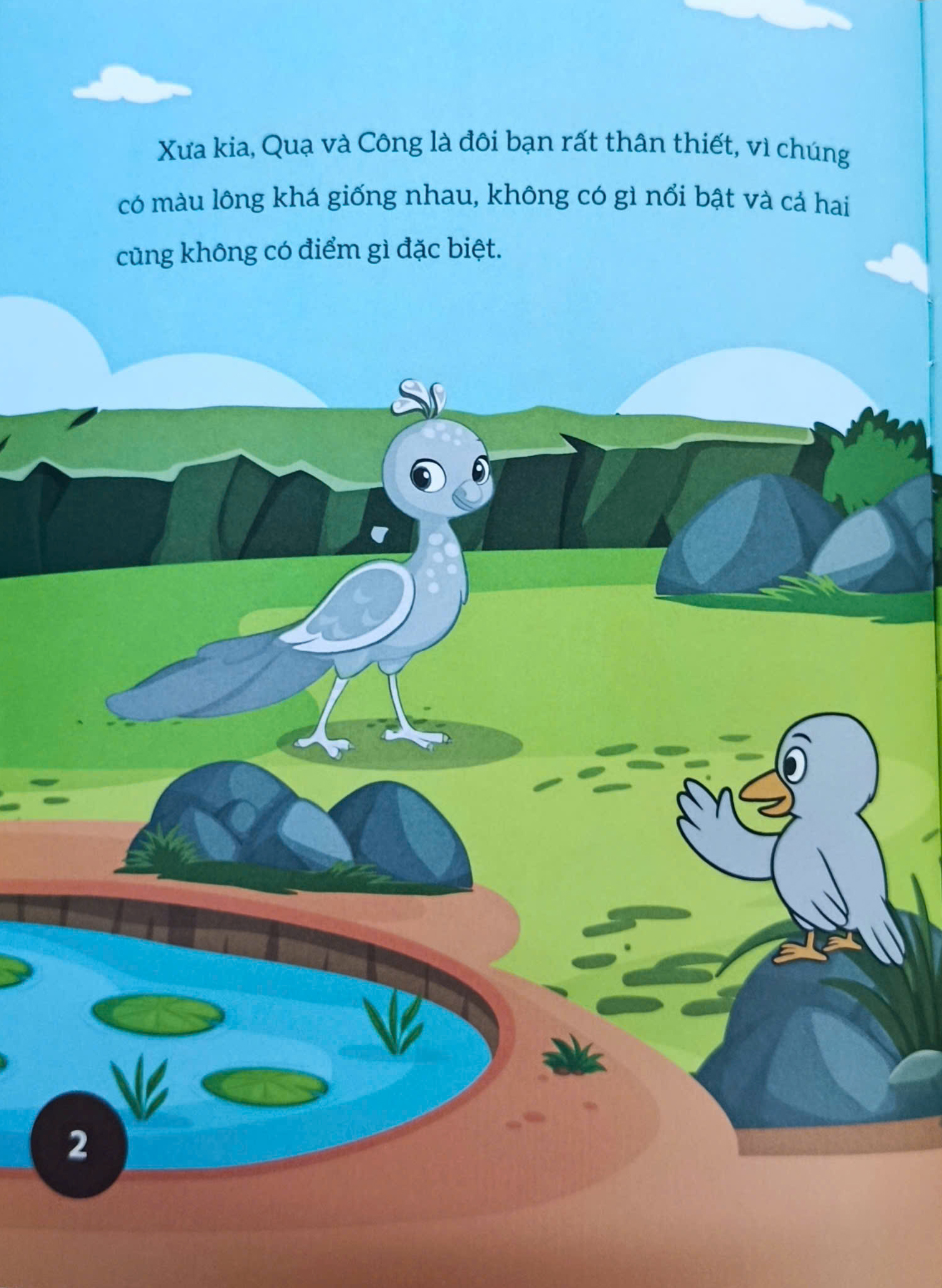 Bộ Truyện Dân Gian Việt Nam Dành Cho Bé Yêu - Công Và Quạ - Ảnh 4