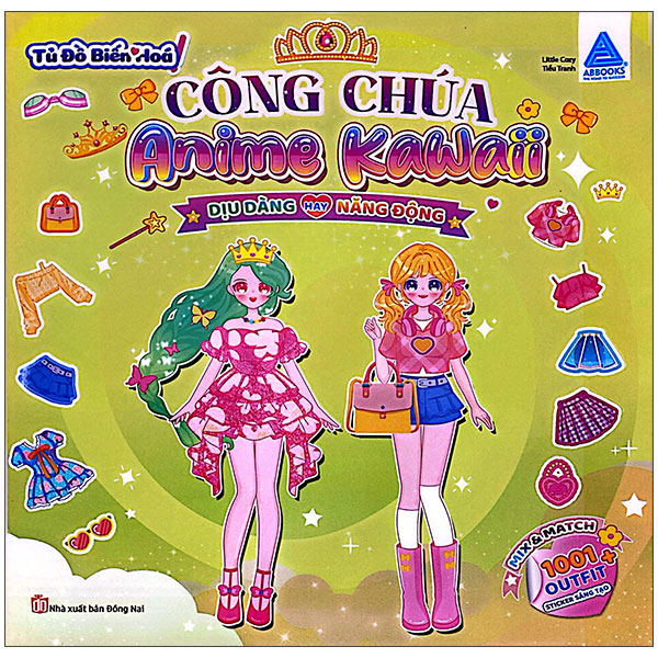 Bộ Tủ Đồ Biến Hoá - Công Chúa Anime Kawaii - Ngọt Ngào Hay Cá Tính - Ảnh 8