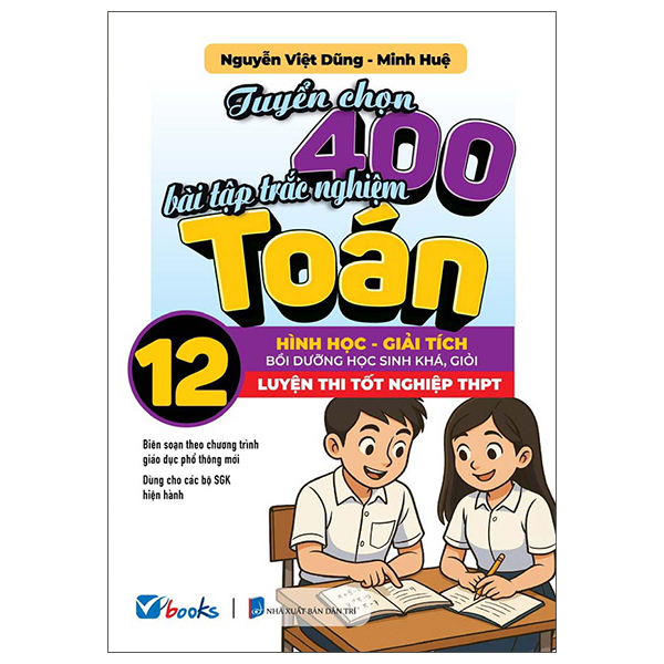 Bộ Tuyển Chọn 400 Bài Tập Toán 1 (Theo Chương Trình GDPT Mới) - Ảnh 12