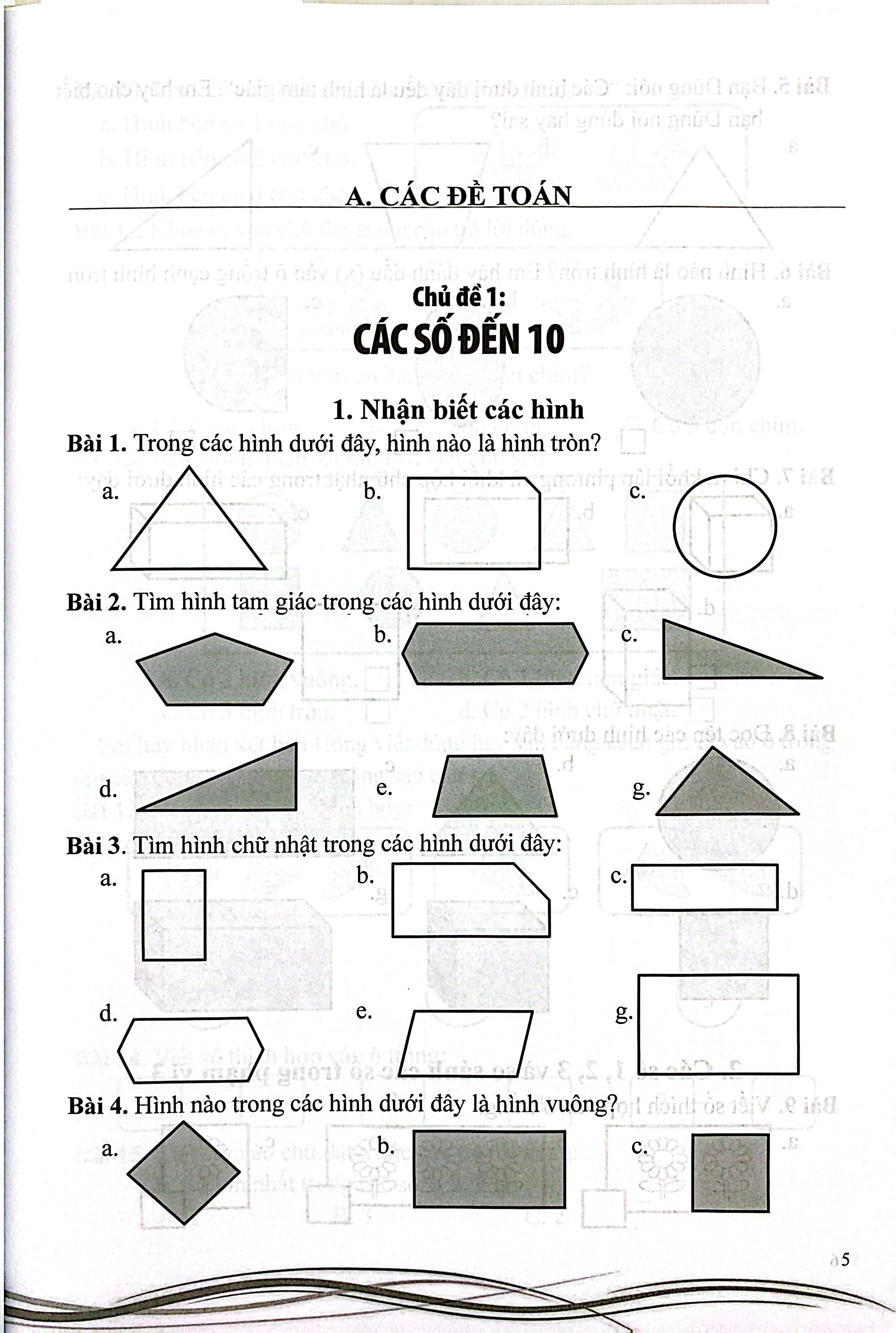 Bộ Tuyển Chọn 400 Bài Tập Toán 1 (Theo Chương Trình GDPT Mới) - Ảnh 5