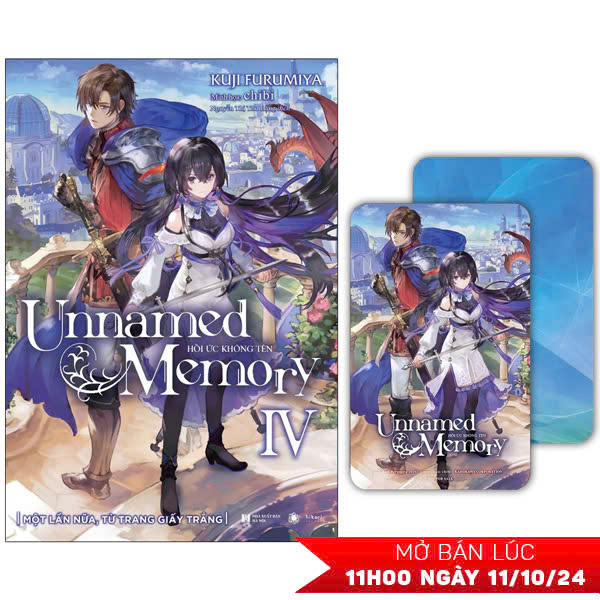 Bộ Unnamed Memory - Hồi Ức Không Tên - Tập 4 - Tặng Kèm Card Bo Góc