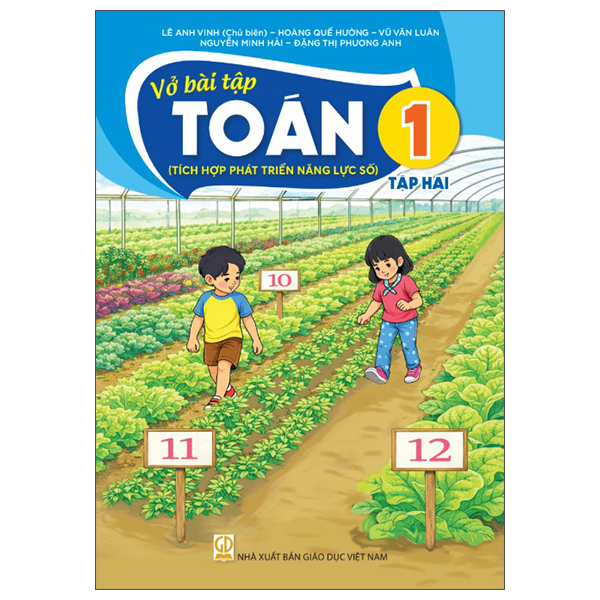 Bộ Vở Bài Tập Toán 1 - Tập 2 (Tích Hợp Phát Triển Năng Lực Số) (Phiên Bản 2026)