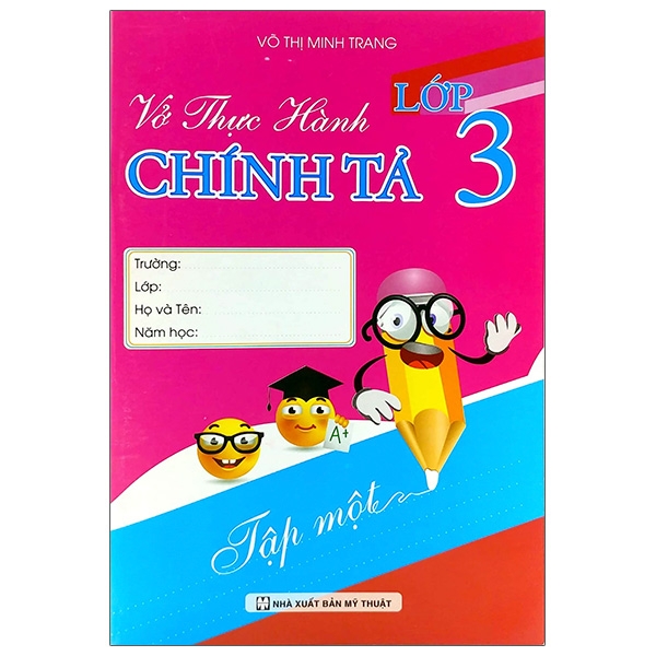 bộ vở thực hành chính tả lớp 3 - tập 1