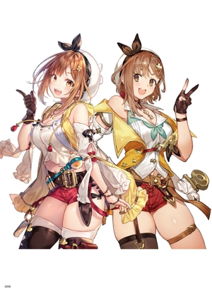 bộ ライザのアトリエ2 ~失われた伝承と秘密の妖精~ 公式ビジュアルコレクション - atelier ryza 2: lost legends & the secrect fairy official visual collection - Ảnh 9