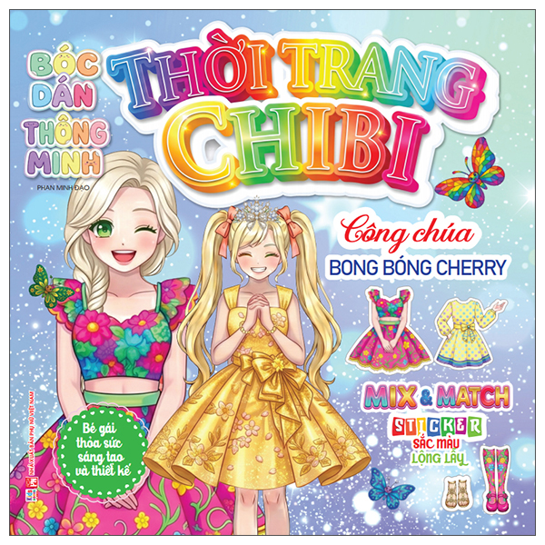 Bóc Dán Thông Minh - Thời Trang Chibi - Công Chúa Dâu Tây Ariel - Ảnh 4