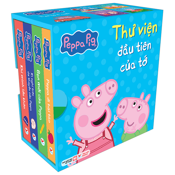 Boxset Peppa Pig - Thư Viện Của Tớ - Gia Đình Thân Yêu (Hộp 6 Cuốn) - Ảnh 19