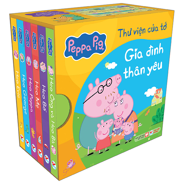 Boxset Peppa Pig - Thư Viện Đầu Tiên Của Tớ (Hộp 4 Cuốn) - Ảnh 16