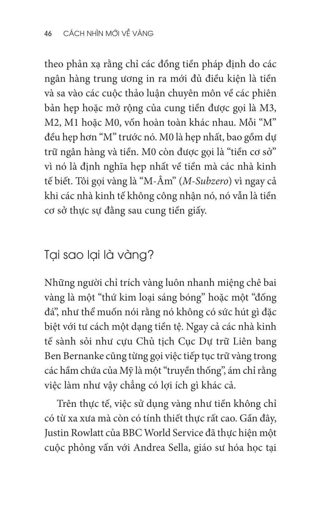 Cách Nhìn Mới Về Vàng - The New Case For Gold - Ảnh 6