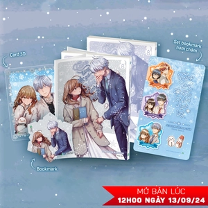 chàng băng giá và nàng lạnh lùng - tập 8 - bản đặc biệt - tặng kèm bookmark bông tuyết + card 3d + set 3 bookmark nam châm