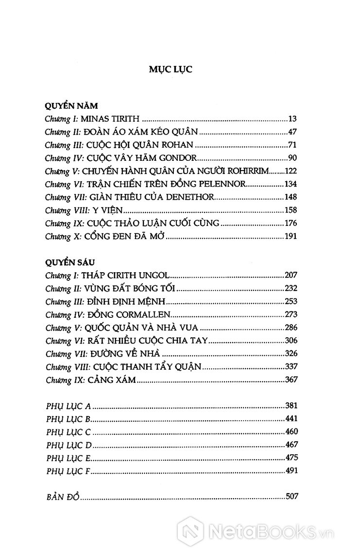 chúa tể những chiếc nhẫn - nhà vua trở về (tái bản 2021) - Ảnh 2