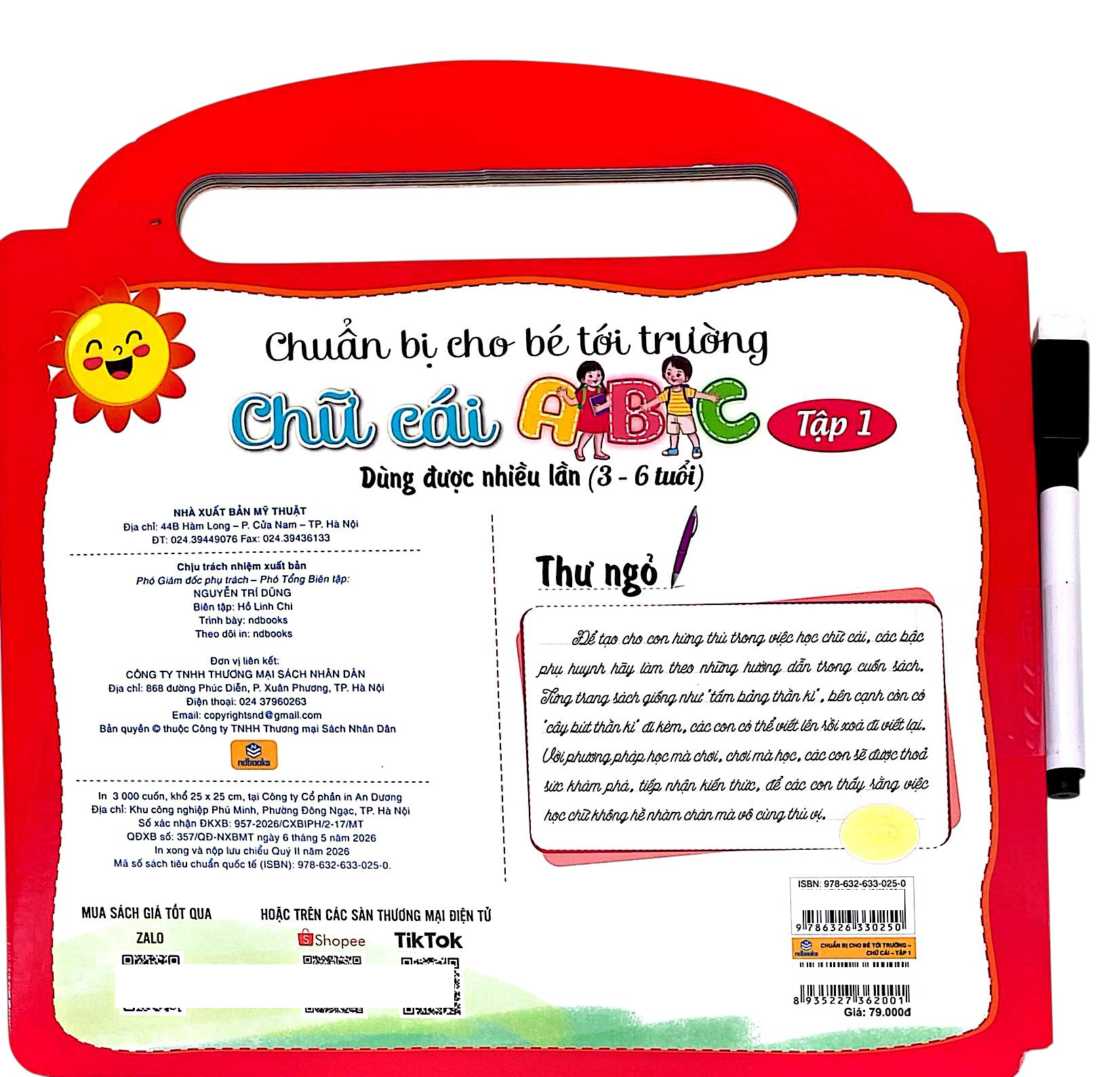 Chuẩn Bị Cho Bé Tới Trường - Chữ Cái - Tập 1 (Tái Bản 2026) - Ảnh 5