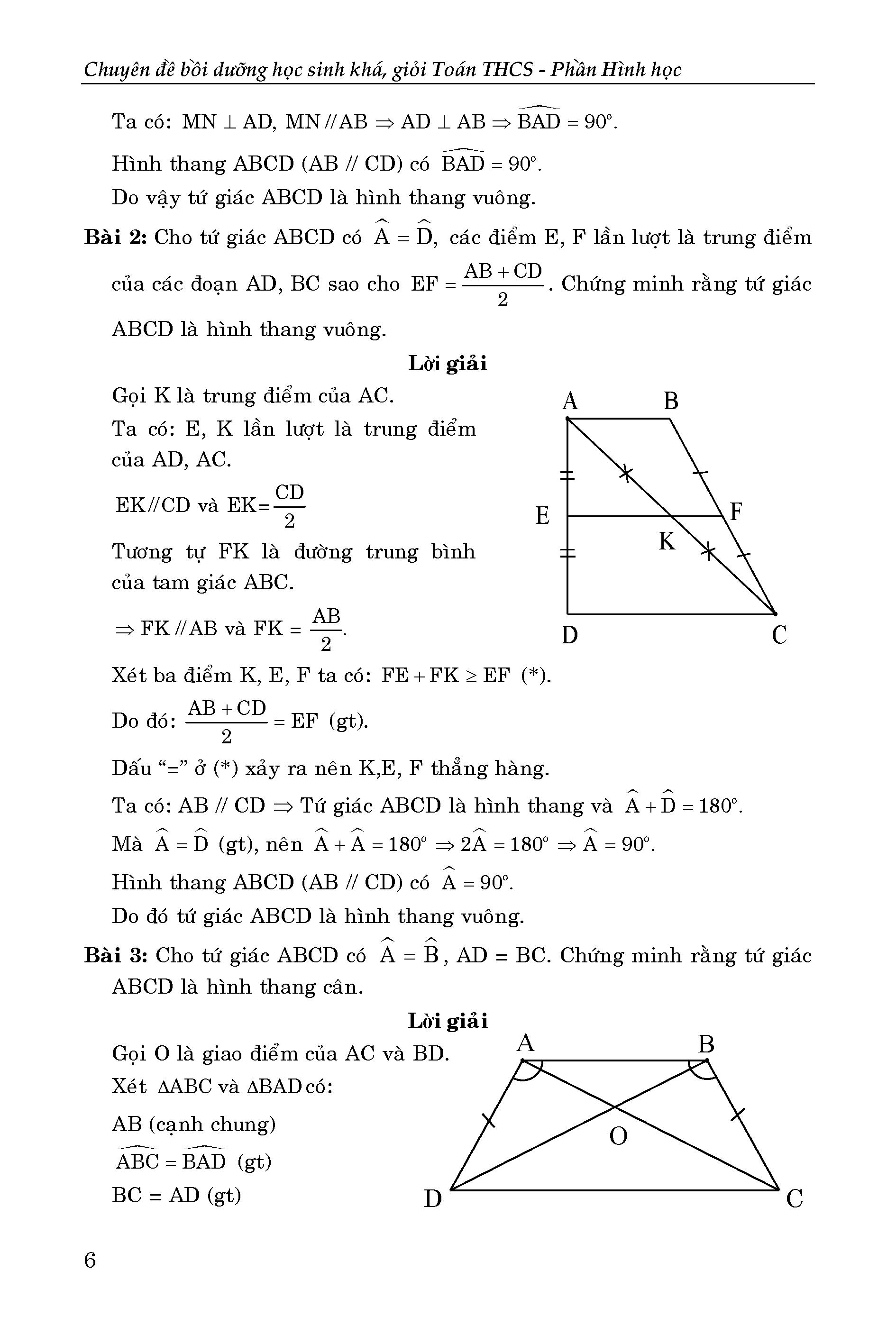 chuyên đề bồi dưỡng học sinh khá giỏi toán thcs phần hình học - Ảnh 6