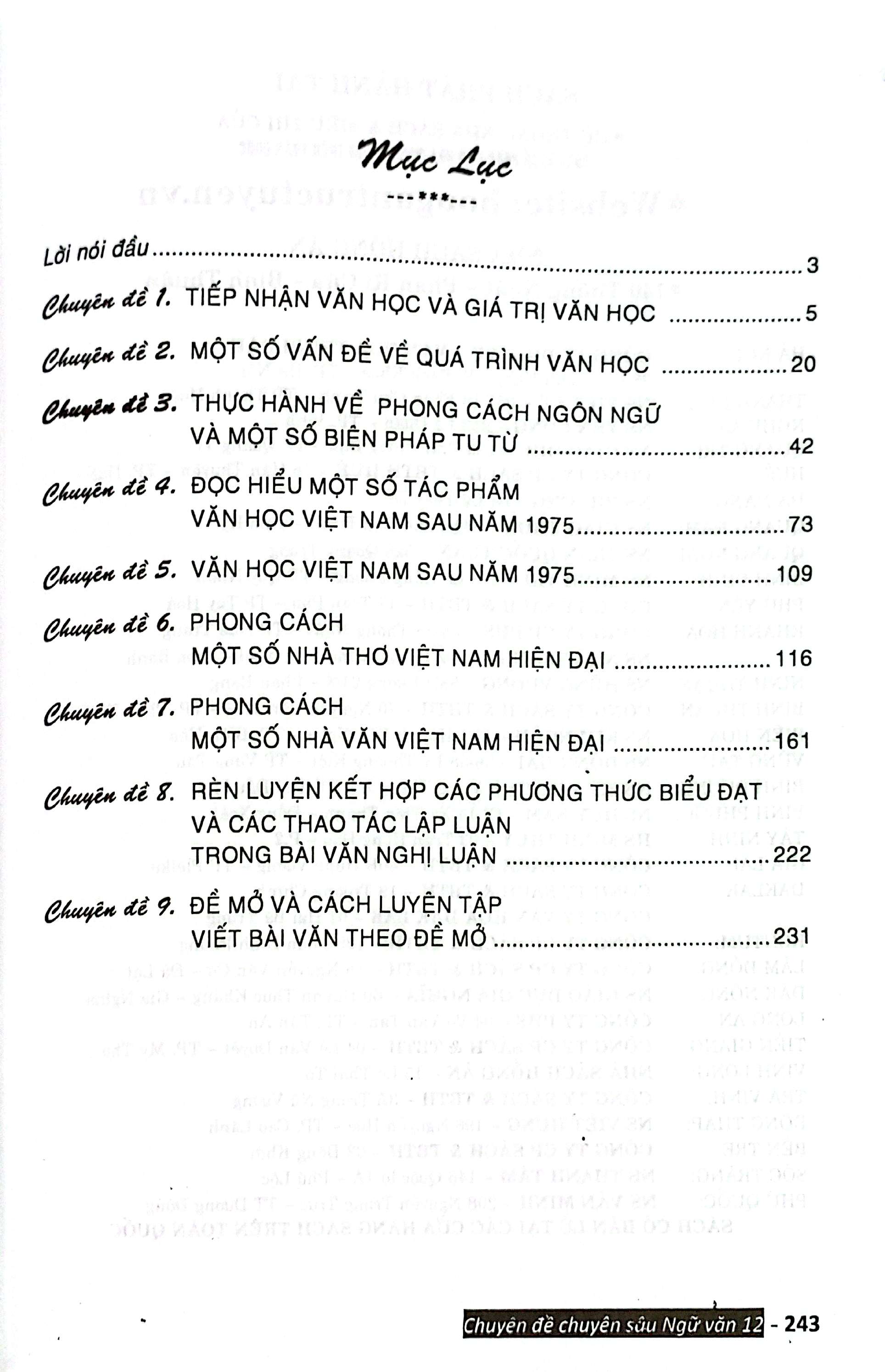 Chuyên Đề Chuyên Sâu Bồi Dưỡng Ngữ Văn 12 - Ảnh 3