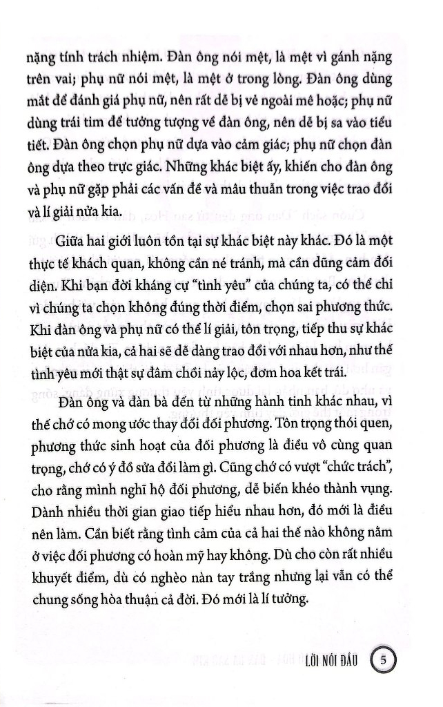 đàn ông sao hoả đàn bà sao kim - bách khoa toàn thư về quan hệ hai giới (bìa cứng) - Ảnh 5