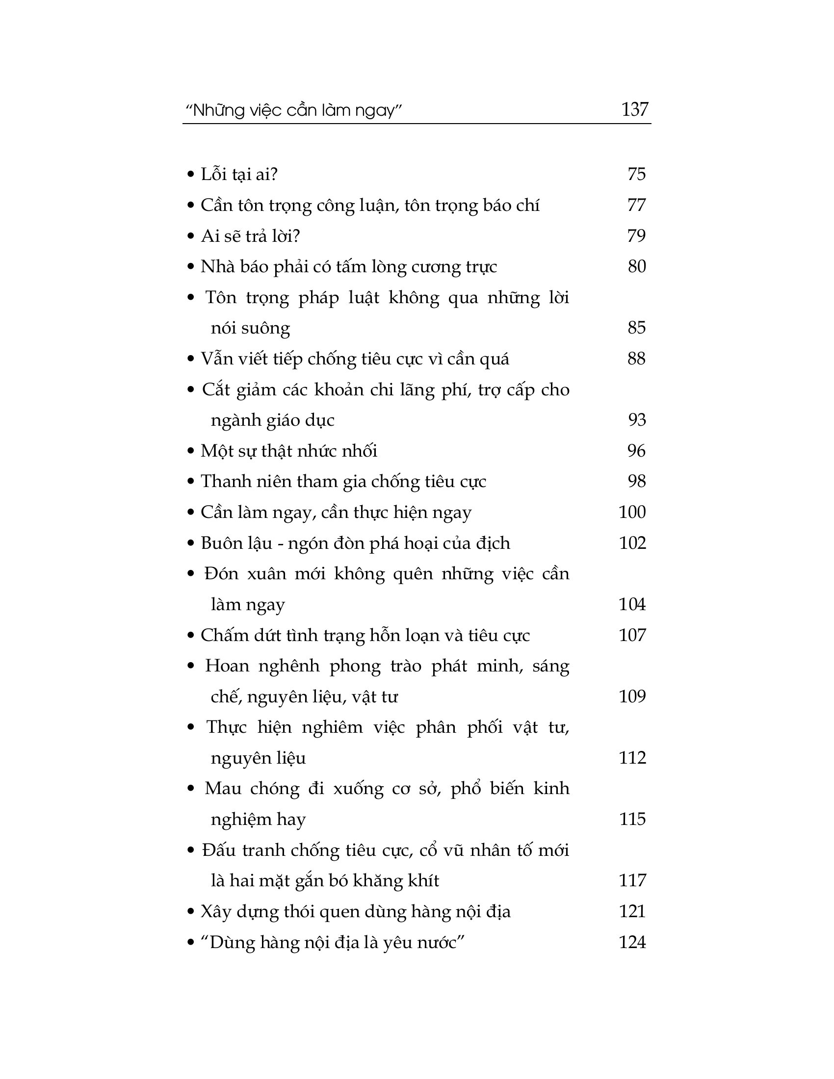 Dấu Ấn - “Những Việc Cần Làm Ngay” - Ảnh 14