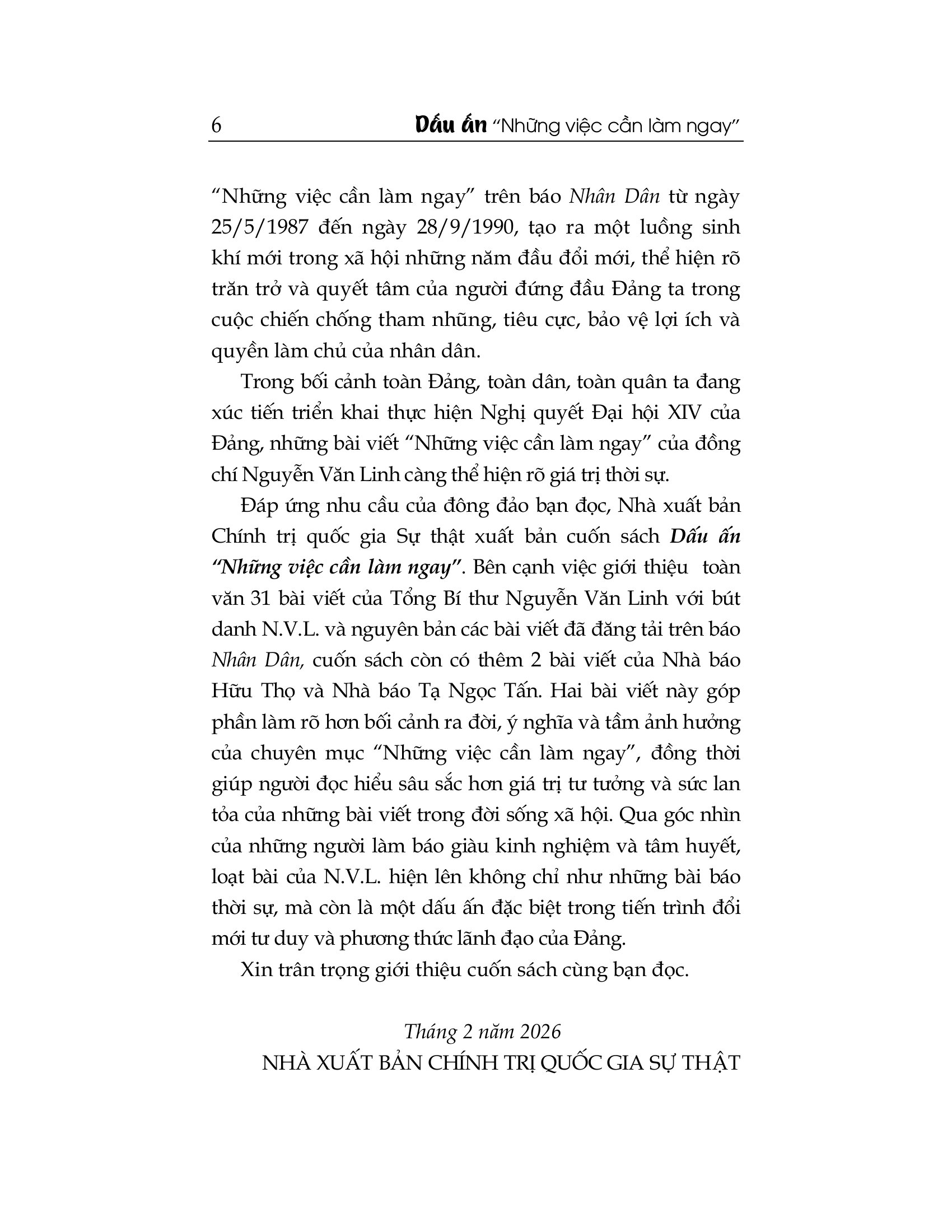 Dấu Ấn - “Những Việc Cần Làm Ngay” - Ảnh 4