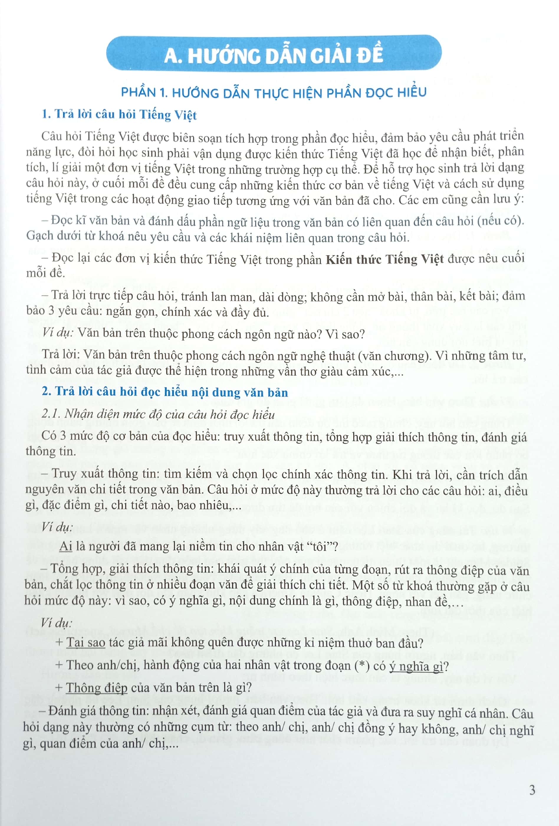 đề đánh giá năng lực ngữ văn 10 (theo chương trình giáo dục phổ thông mới) - Ảnh 5
