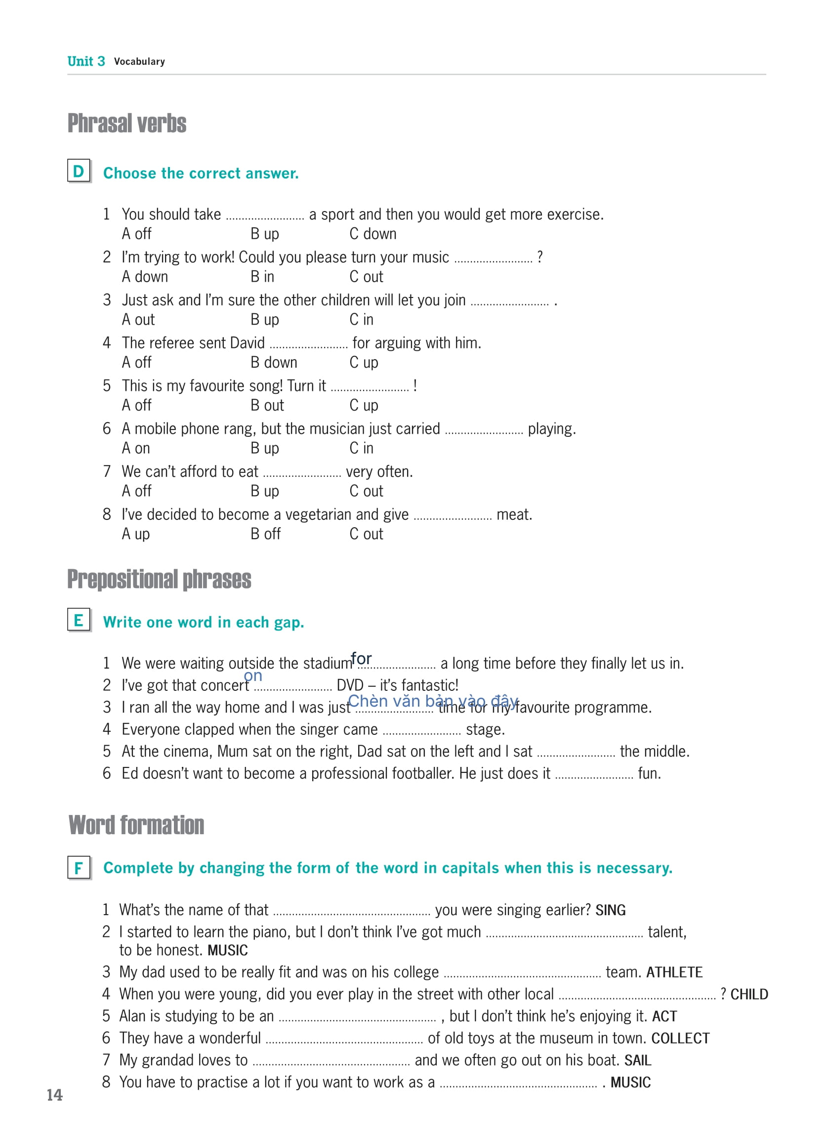 Destination B1 - Grammar And Vocabulary With Answer Key (Khong Dap An) - Ảnh 16