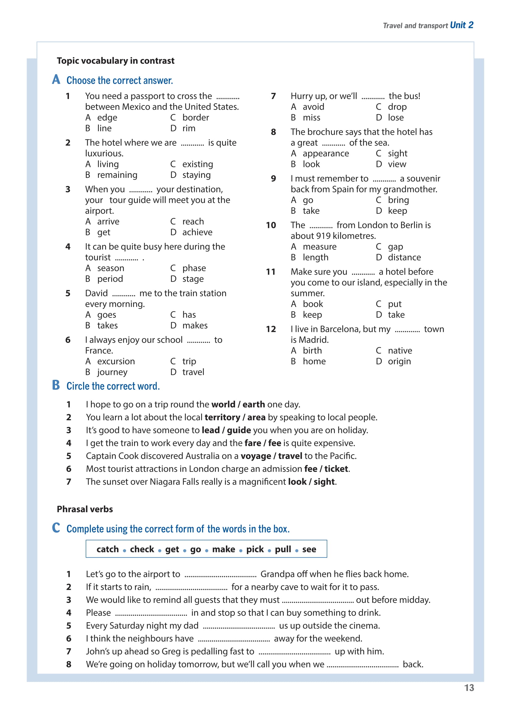 Destination B2 - Grammar And Vocabulary With Answer Key (Không Đáp Án) (Tái Bản 2025) - Ảnh 14
