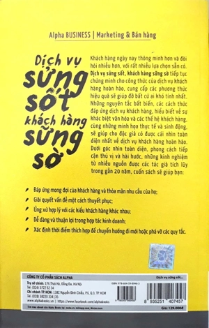 dịch vụ sửng sốt khách hàng sững sờ (tái bản 2017) - Ảnh 11