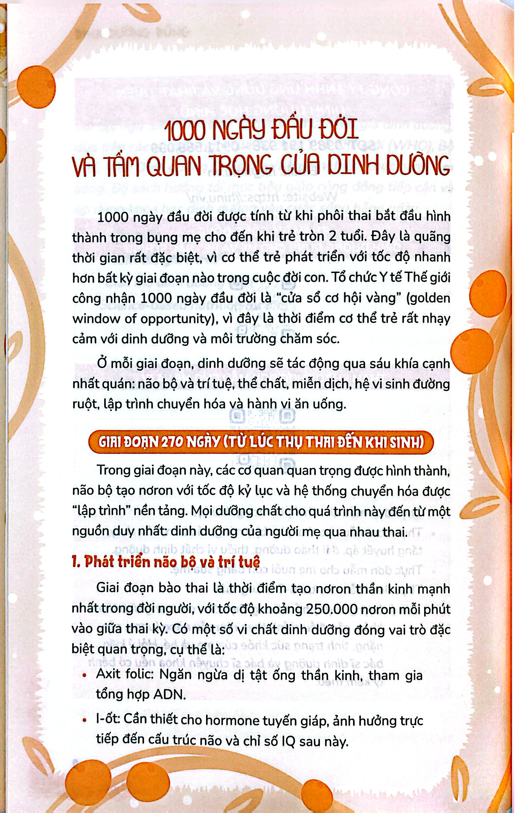 Dinh Dưỡng Đúng Cho Mẹ Và Bé - Khởi Đầu Vàng Cho 1000 Ngày Đầu Đời - Ảnh 7