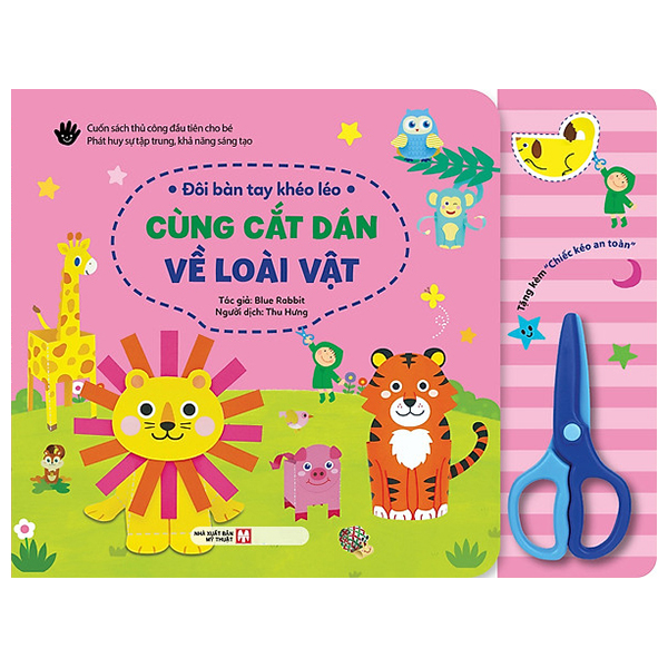 Đôi Bàn Tay Khéo Léo - Cuốn Sách Đầu Tiên Về Cắt Dán - Bìa Cứng - Ảnh 2
