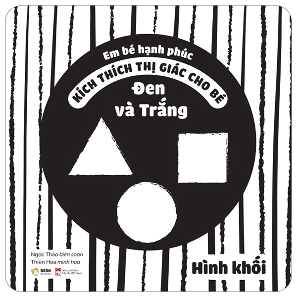 Em Bé Hạnh Phúc - Kích Thích Thị Giác Cho Bé - Đen, Trắng, Vàng, Xanh Dương - Động Vật - Bìa Cứng - Ảnh 14