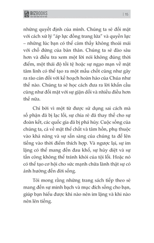 giao tiếp thông minh - lên tiếng đúng nơi, im lặng đúng lúc - Ảnh 15
