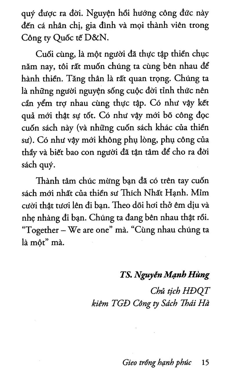 Gieo Trồng Hạnh Phúc (Tái Bản 2025) - Ảnh 11