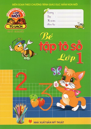 hành trang chuẩn bị vào lớp 1 - bé tập tô số lớp 1 (2017) - Ảnh 2