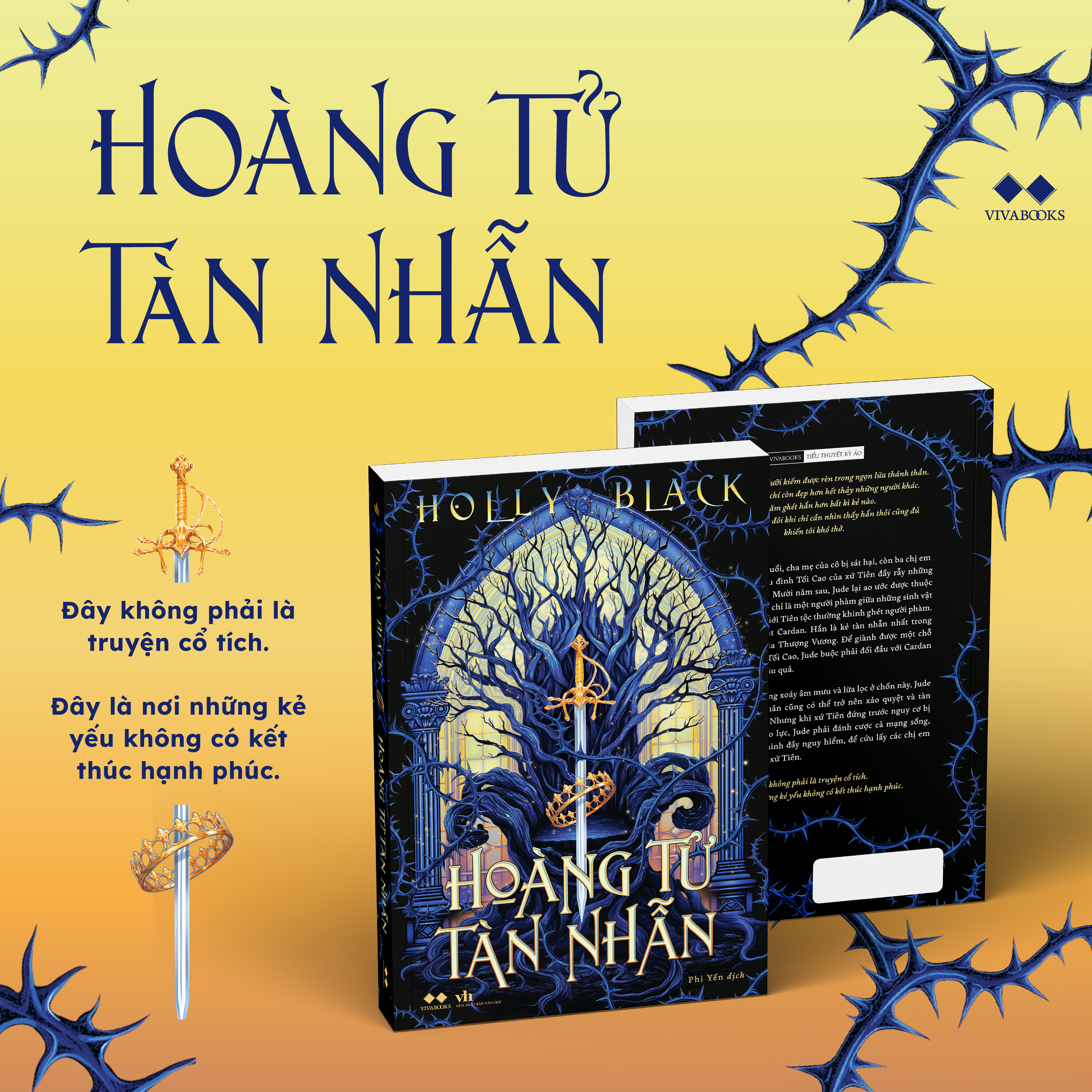 Hoàng Tử Tàn Nhẫn - Tặng Kèm Bookmark Ivory Bồi Cứng + Bookmark PVC Trong + Decal Cán Màng Sao Trời - Ảnh 4