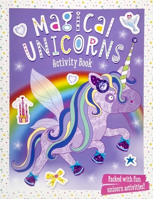 i love unicorns sticker activity case - Ảnh 8