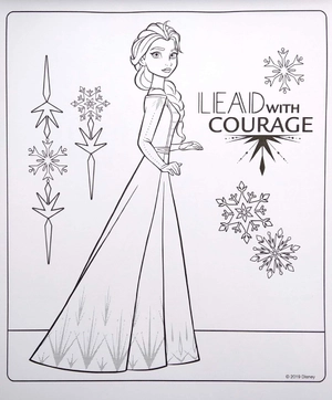 inkredibles: colour burst disney frozen 2 colouring kit - Ảnh 3