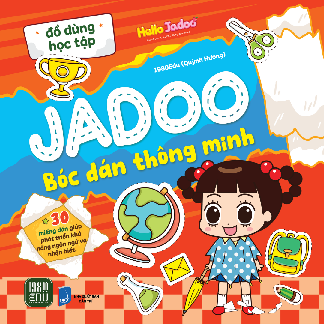 Jadoo Bóc Dán Thông Minh - Đồ Dùng Học Tập - Ảnh 2