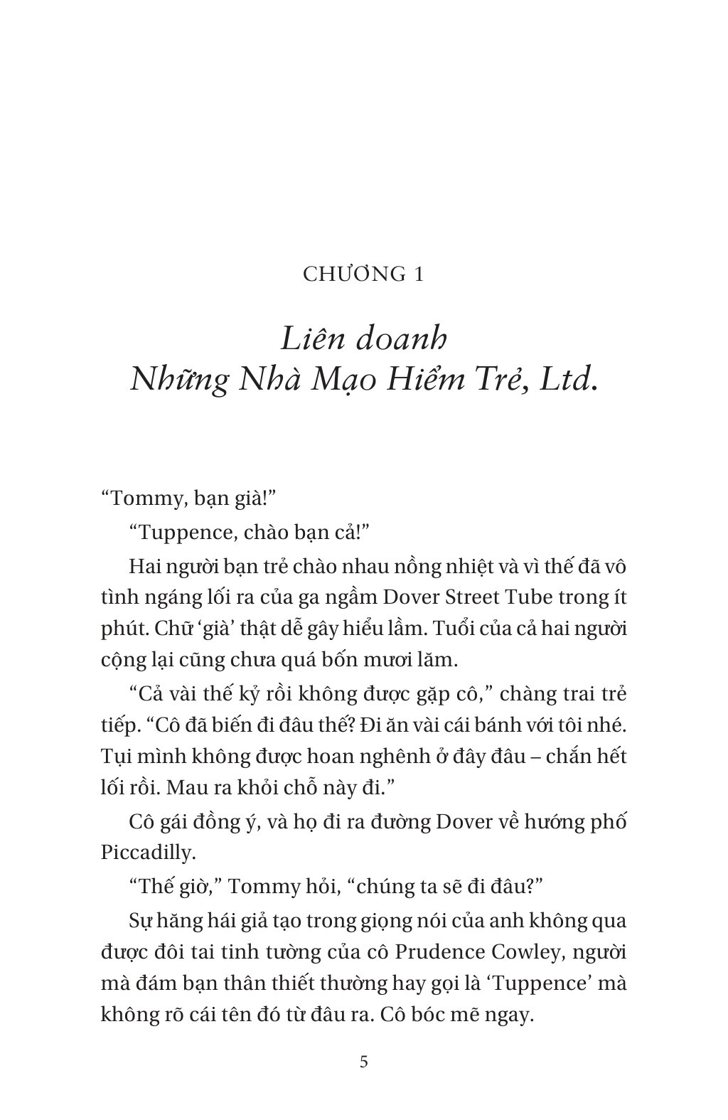 Kẻ Thù Giấu Mặt - Những Cuộc Phiêu Lưu Của Tommy Và Tuppence - Ảnh 9