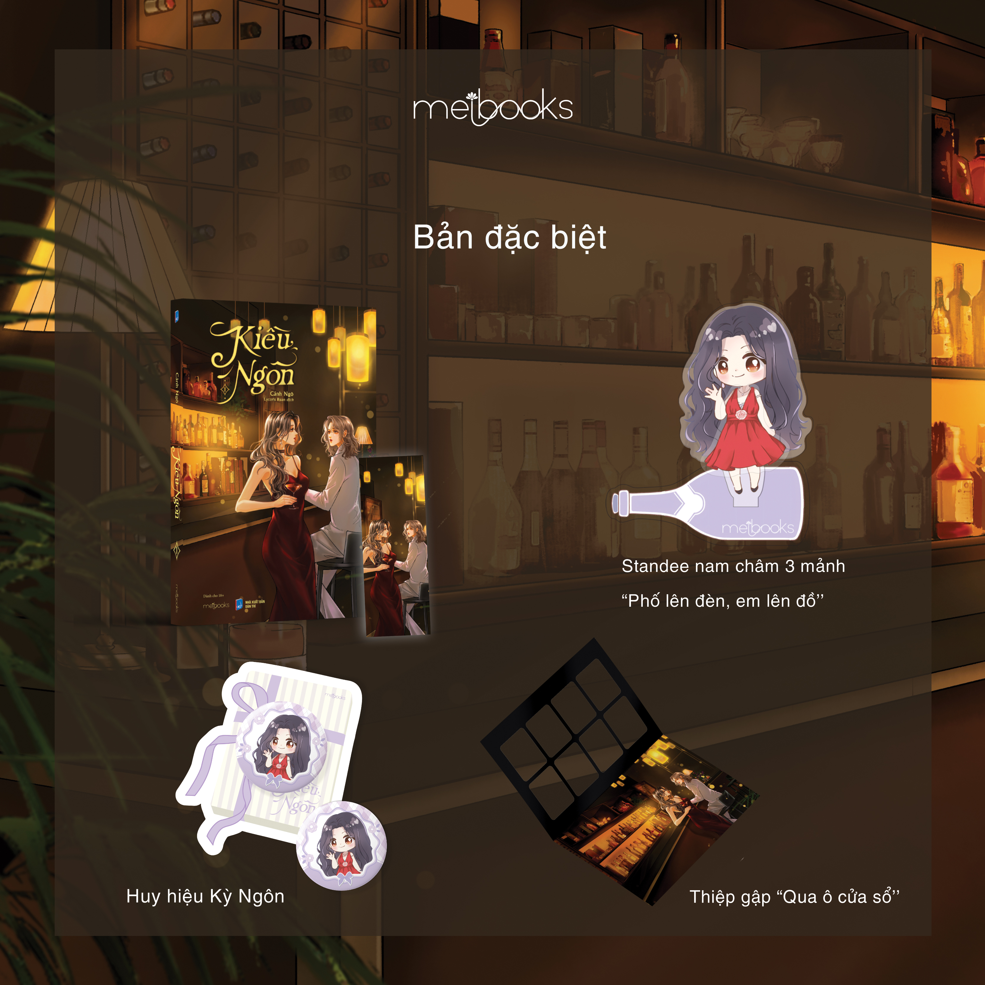 Kiều Ngôn - Tập 1 - Bản Đặc Biệt - Tặng Kèm Bookmark + Thiệp Gập + Huy Hiệu + Standee - Ảnh 2