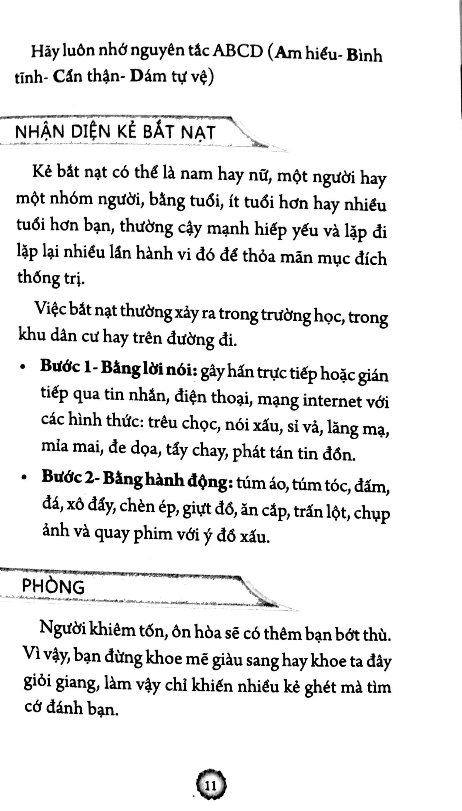 kỹ năng phòng vệ dành cho học sinh (tái bản 2023) - Ảnh 8