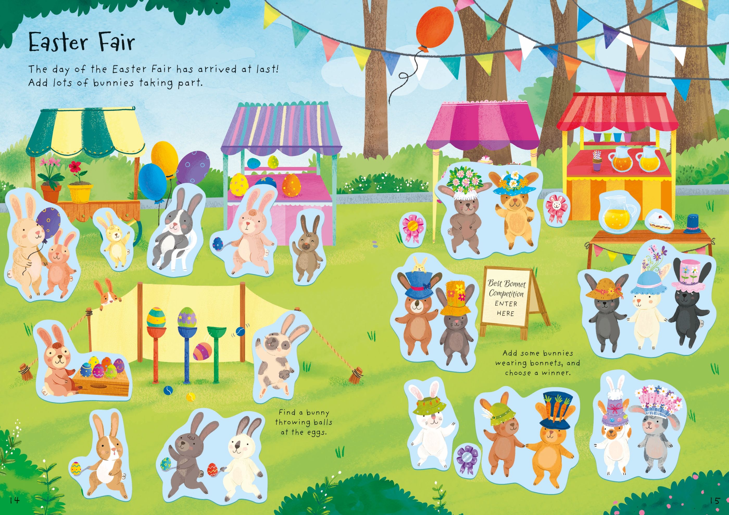 little first stickers bunnies - Ảnh 8