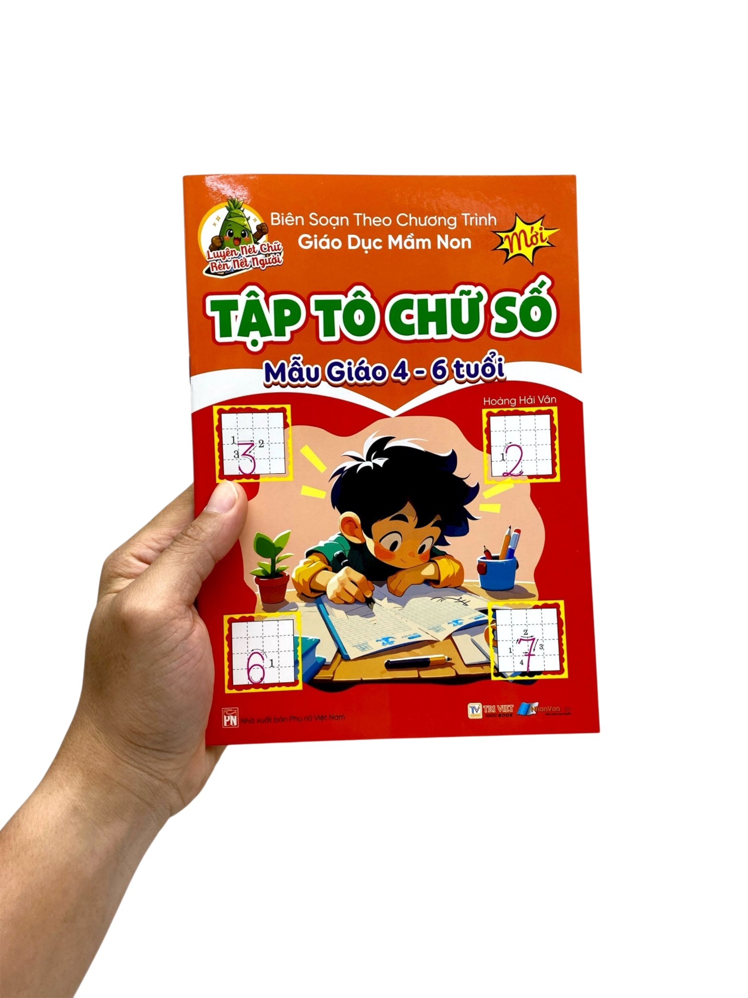 Luyện Nét Chữ Rèn Nét Người - Tập Tô Chữ Số Mẫu Giáo 4-6 Tuổi - Ảnh 7