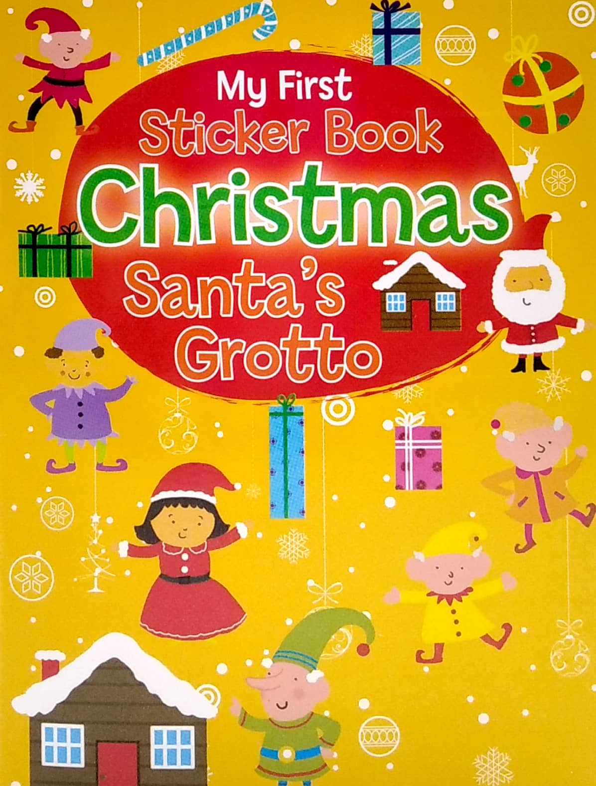 magnetic mini sticker books - xmas white - Ảnh 2