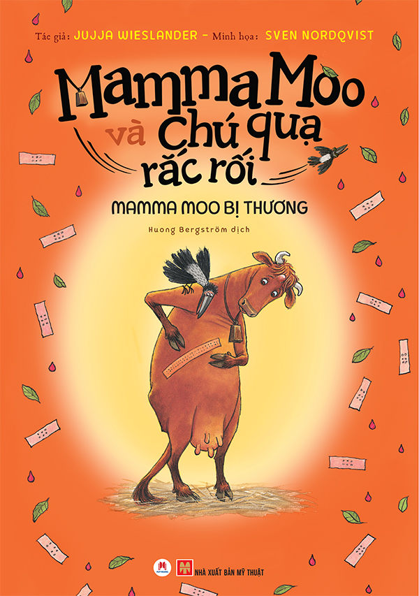 mamma moo và chú quạ rắc rối - mamma moo bị thương - Ảnh 2
