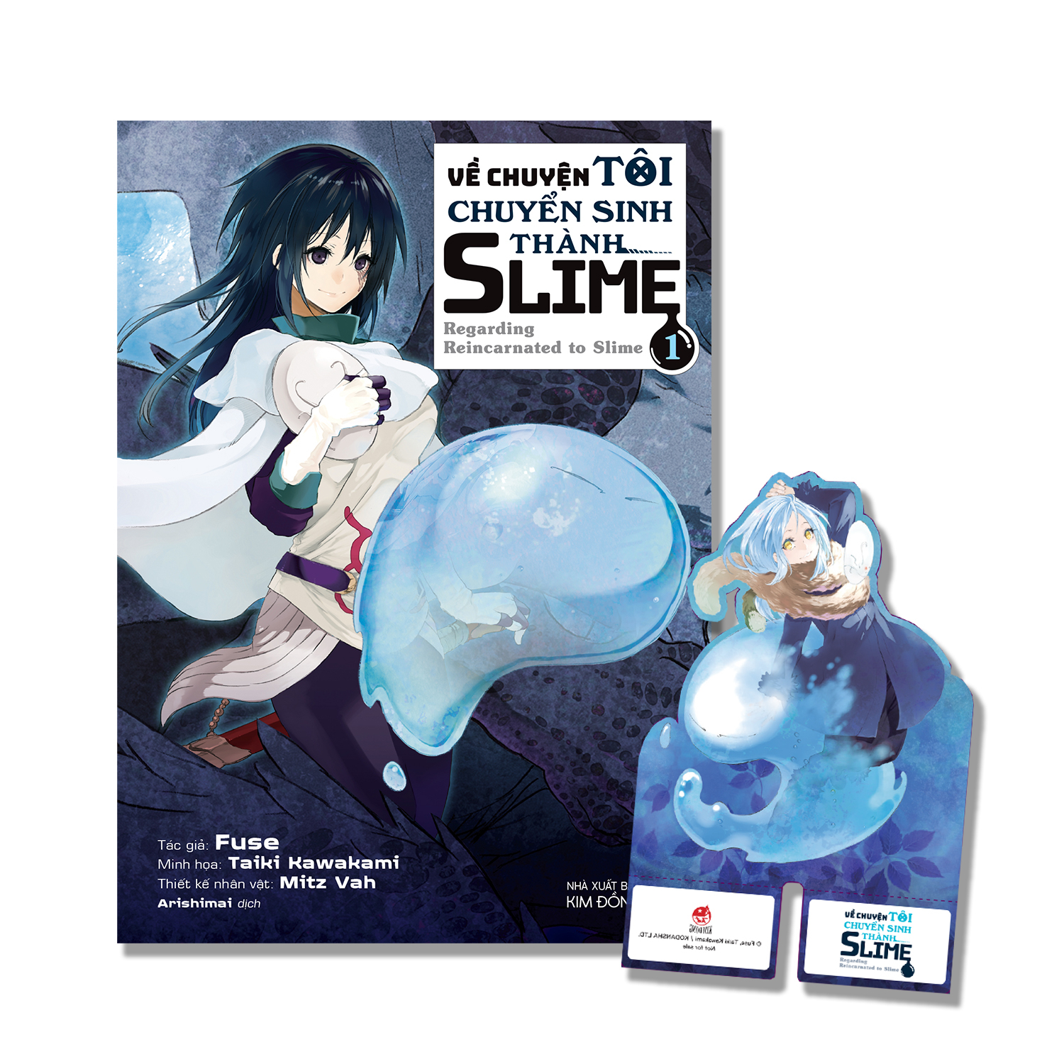[Manga] Về Chuyện Tôi Chuyển Sinh Thành Slime - Regarding Reincarnated To Slime - Tập 1 - Tặng Kèm Standee PVC - Ảnh 2